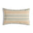 Sunbrella Outdoor Stripe Pillow - Bungalow Beige - 12x20 lumbar pillow