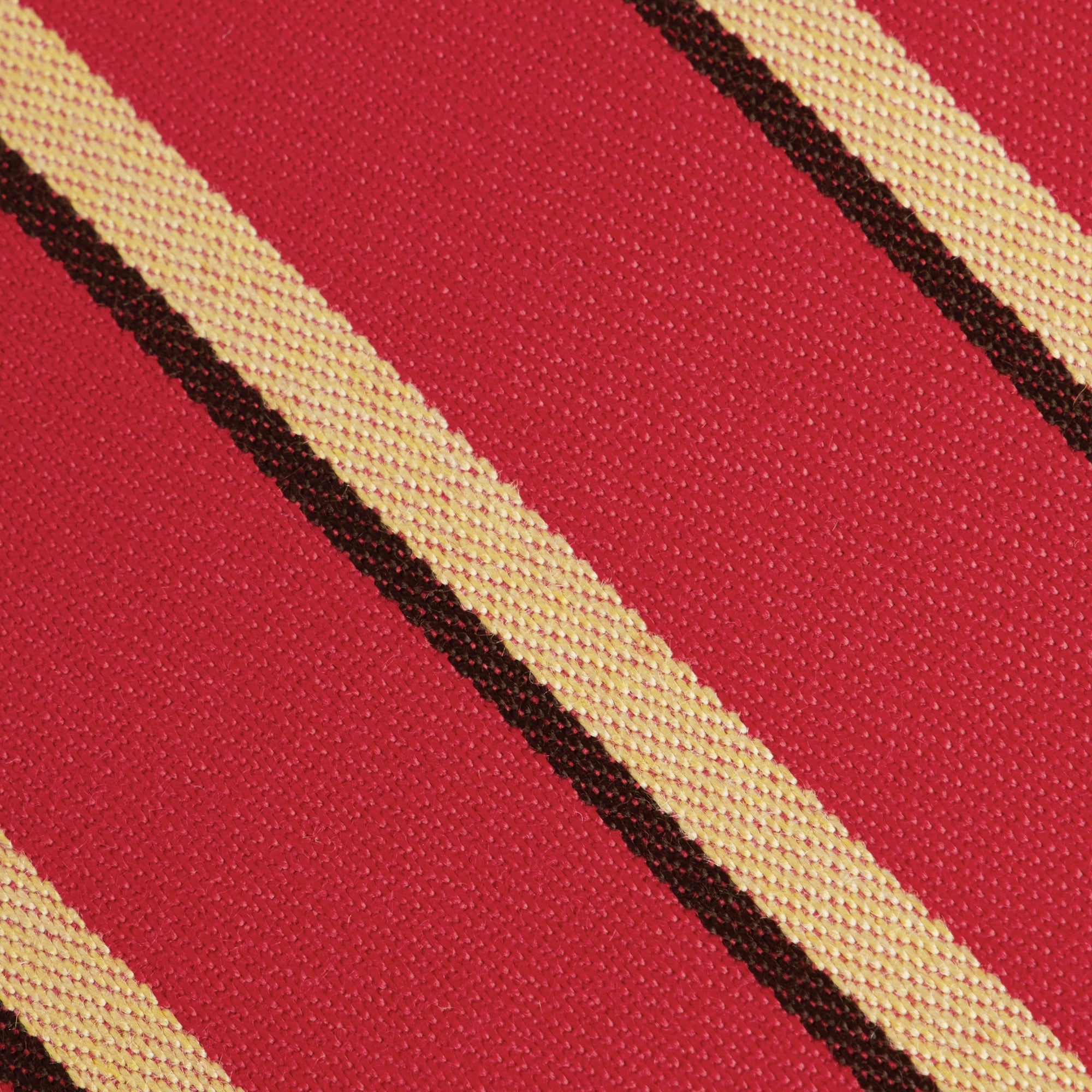 Sunbrella Outdoor Stripe Pillow - Mesa Flame - fabric detail | all-groups