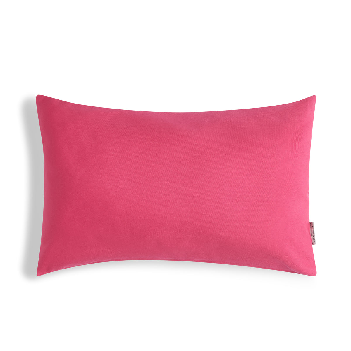 Sunbrella Outdoor Solid Pillow - Hot Pink - 12x20 lumbar pillow