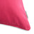 Sunbrella Outdoor Solid Pillow - Hot Pink - corner detail | all-groups