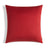 Sunbrella Outdoor Solid Pillow - Red - 20x20 square pillow