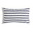 Sunbrella Outdoor Stripe Pillow - Lido Navy - 12x20 lumbar pillow