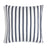 Sunbrella Outdoor Stripe Pillow - Lido Navy - 20x20 square pillow
