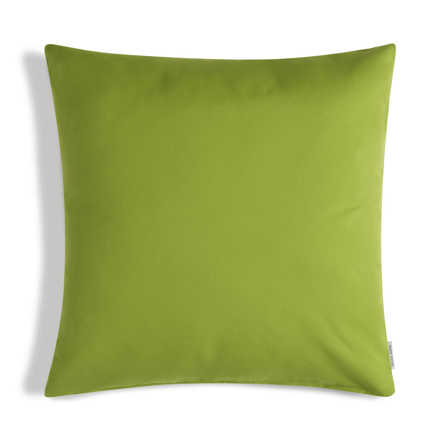 Sunbrella Outdoor Solid Pillow - Lime - 20x20 square pillow