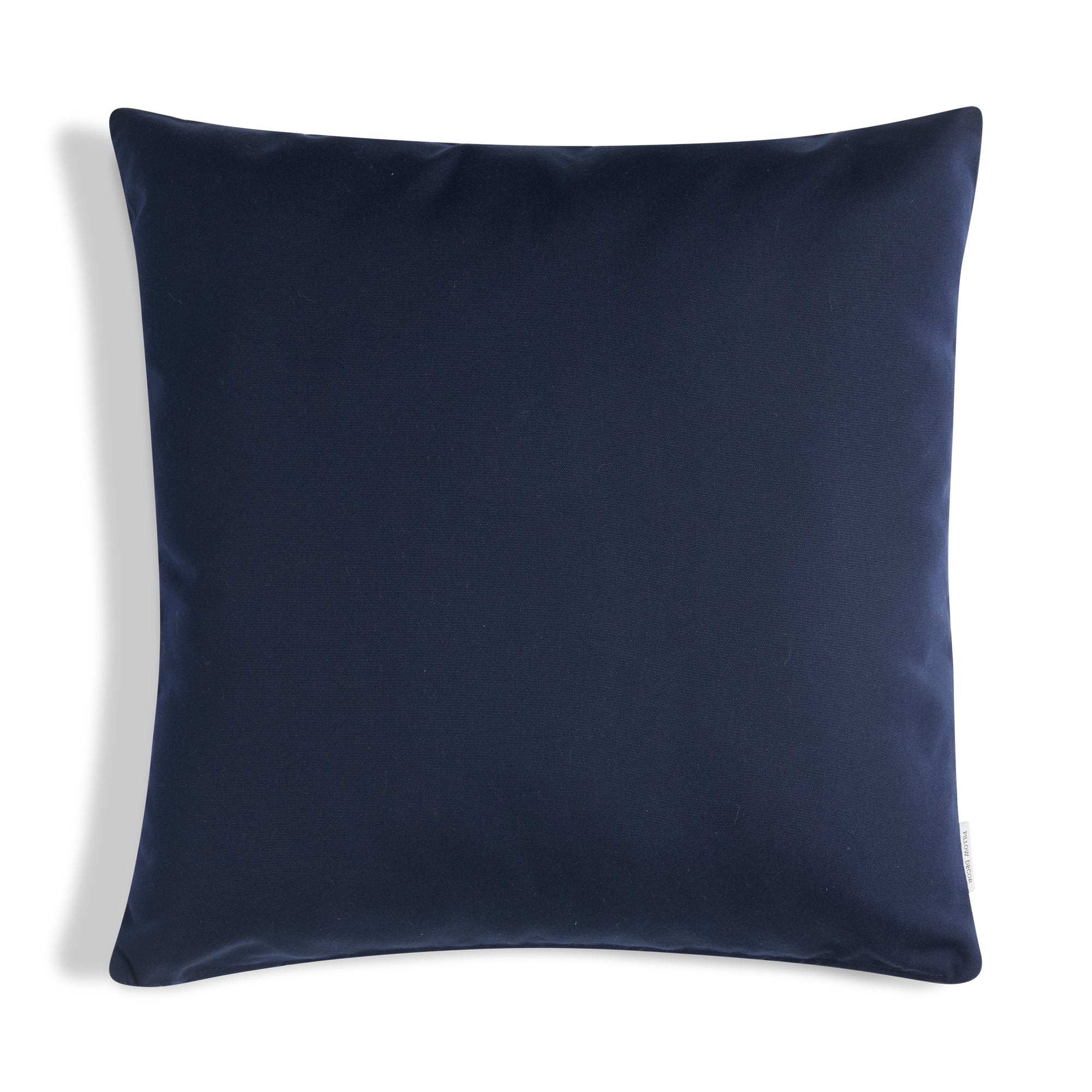 Sunbrella Outdoor Solid Pillow - Navy Blue - 20x20 square pillow