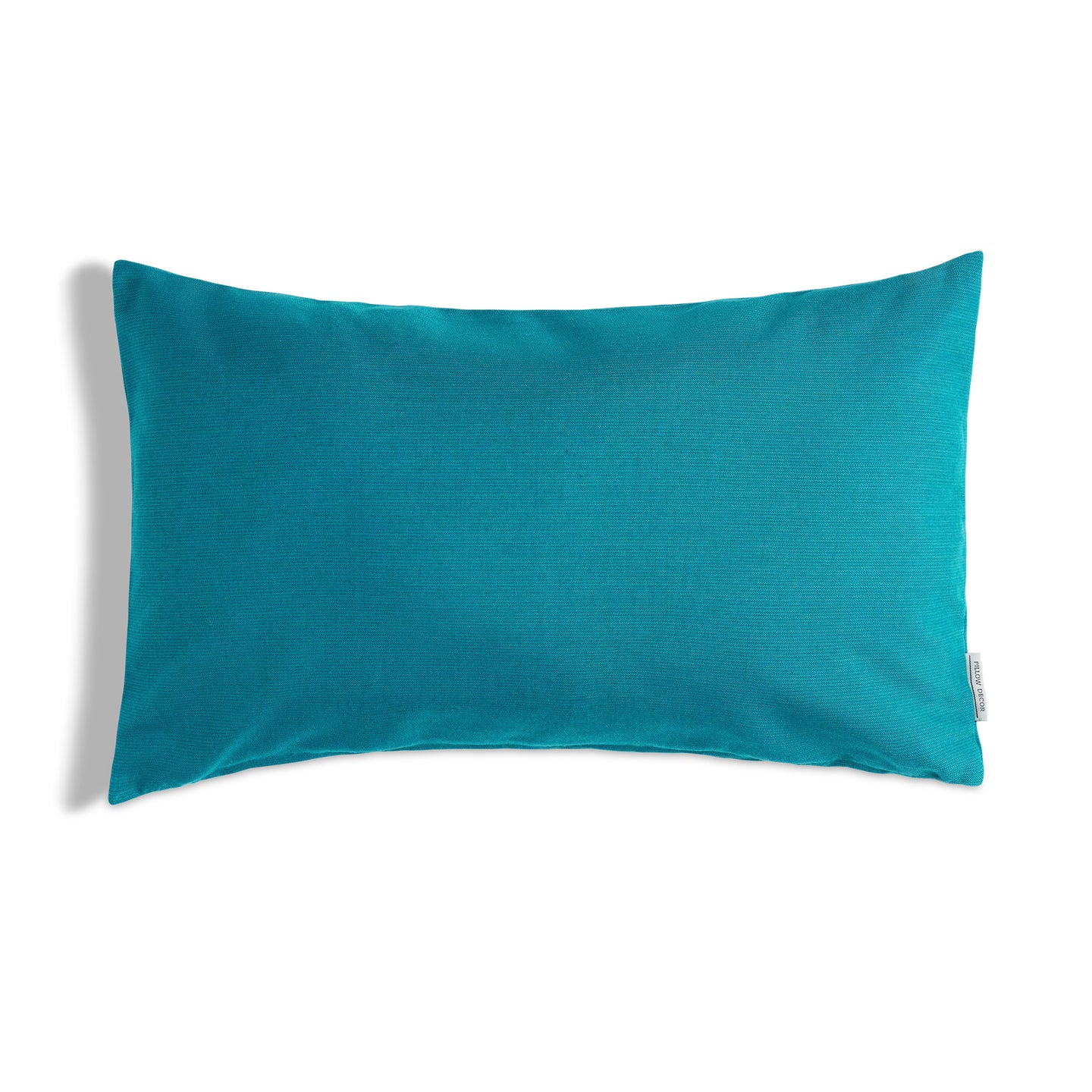 Sunbrella Outdoor Solid Pillow - Teal - 12x20 lumbar pillow