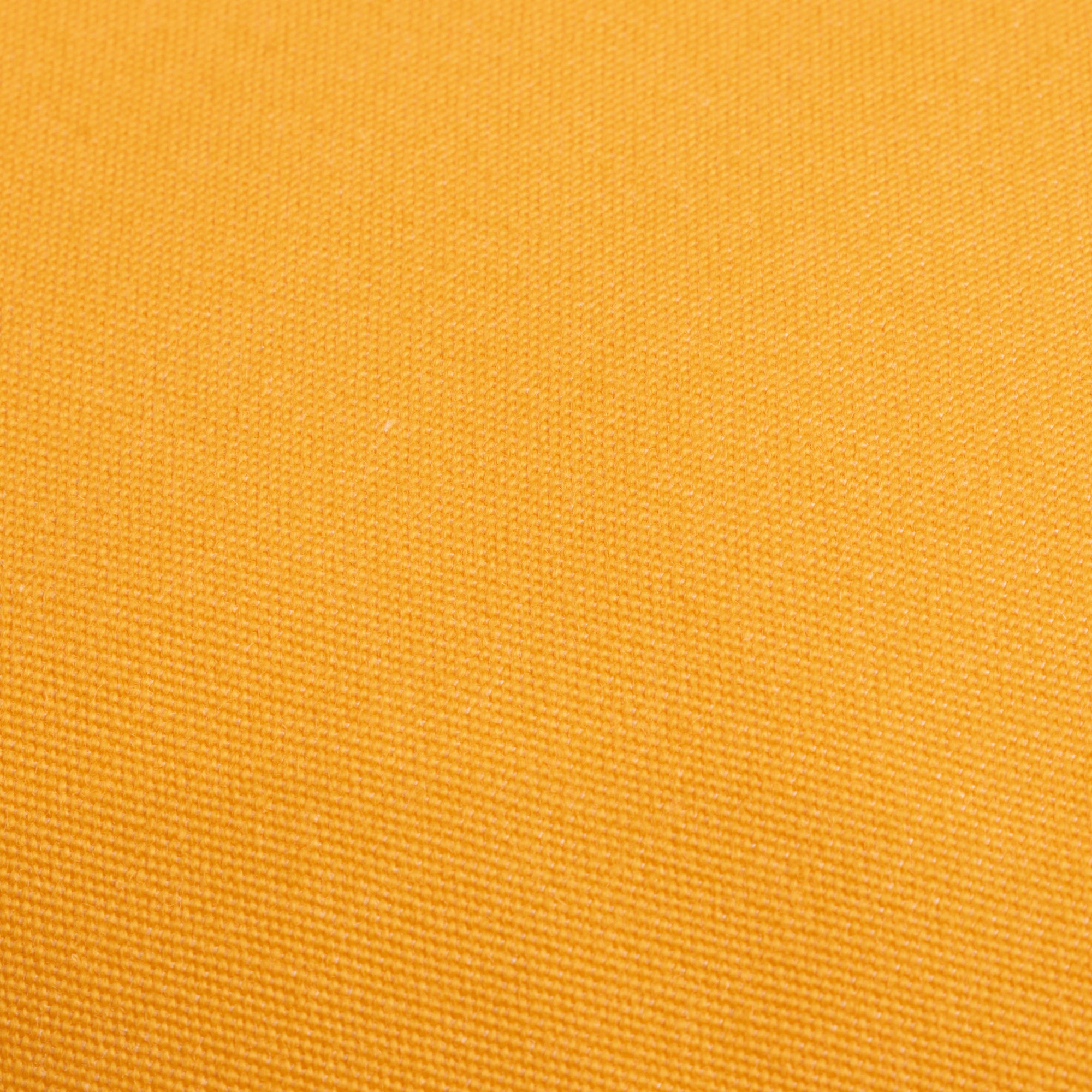 Sunbrella Outdoor Solid Pillow - Sunflower Yellow - fabric detail | all-groups