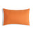 Sunbrella Outdoor Solid Pillow - Citrus Orange - 12x20 lumbar pillow
