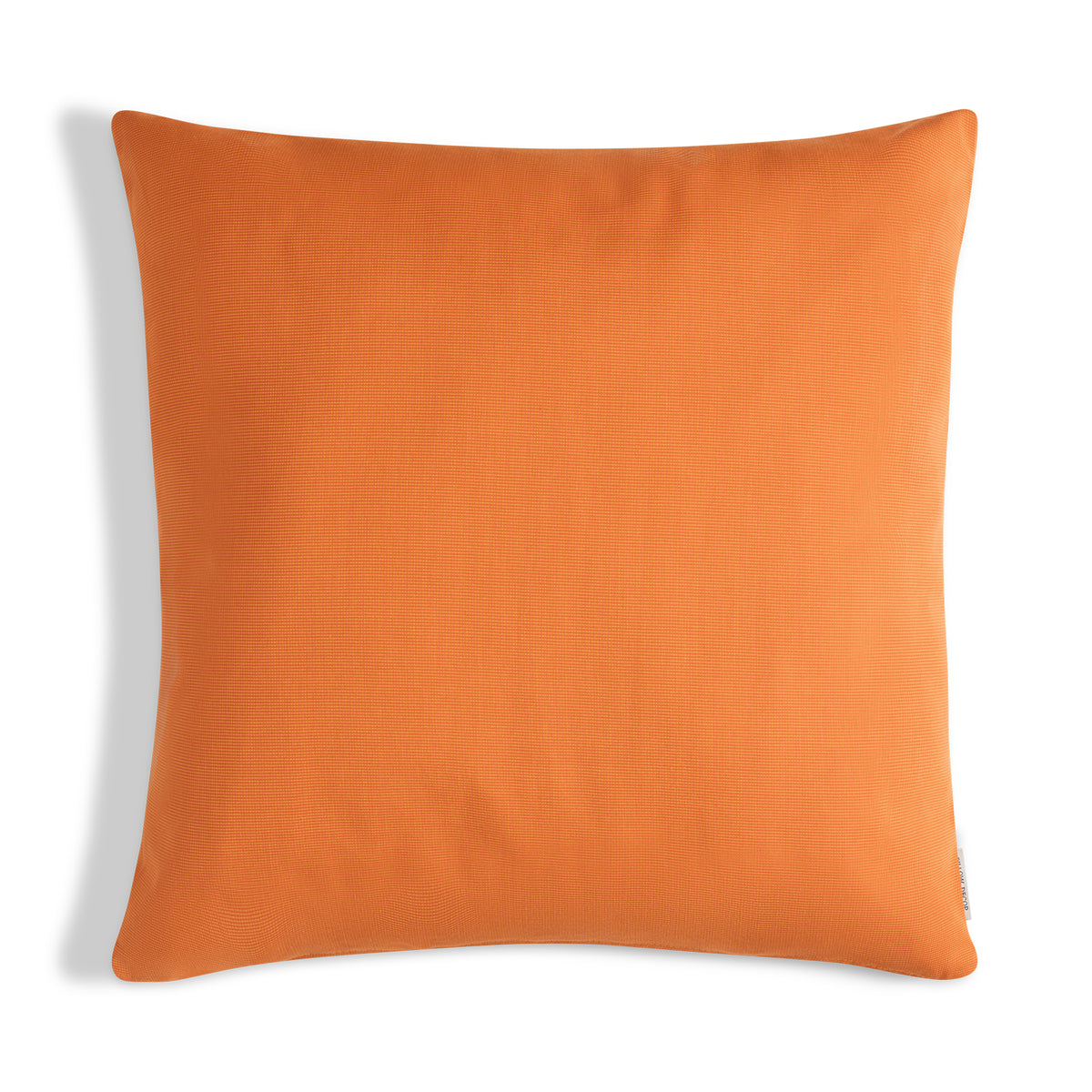 Sunbrella Outdoor Solid Pillow - Citrus Orange - 20x20 square pillow